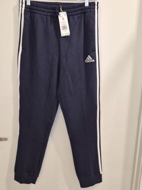 NWT Mens Adidas Navy Blue Track Pants with Matching Sweatshirt Size M